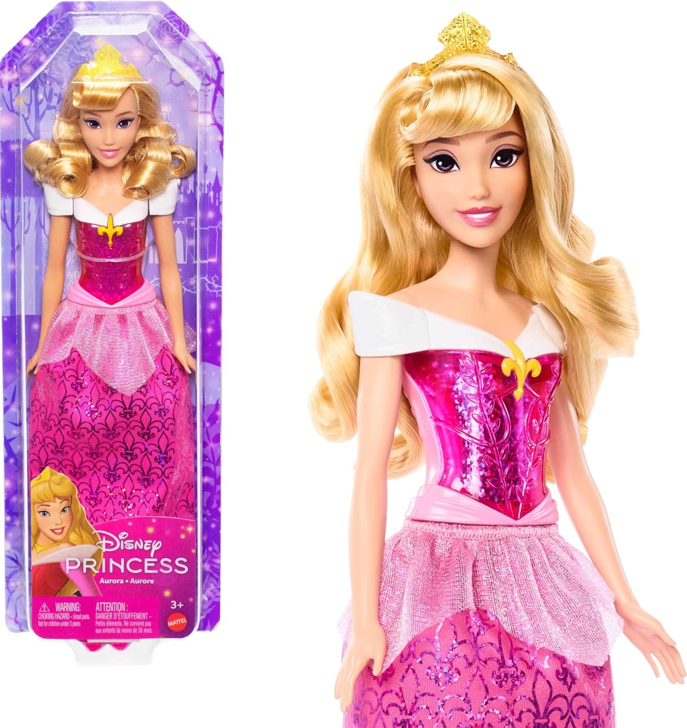 عروسک دخترانه Mattel Disney Princess مفصلدار Moana با لباس و لوازم جانبی درخشان مدل HLW05 عروسک دخترانه Mattel Disney Princess مفصلدار Moana با لباس و لوازم جانبی درخشان مدل HLW05
