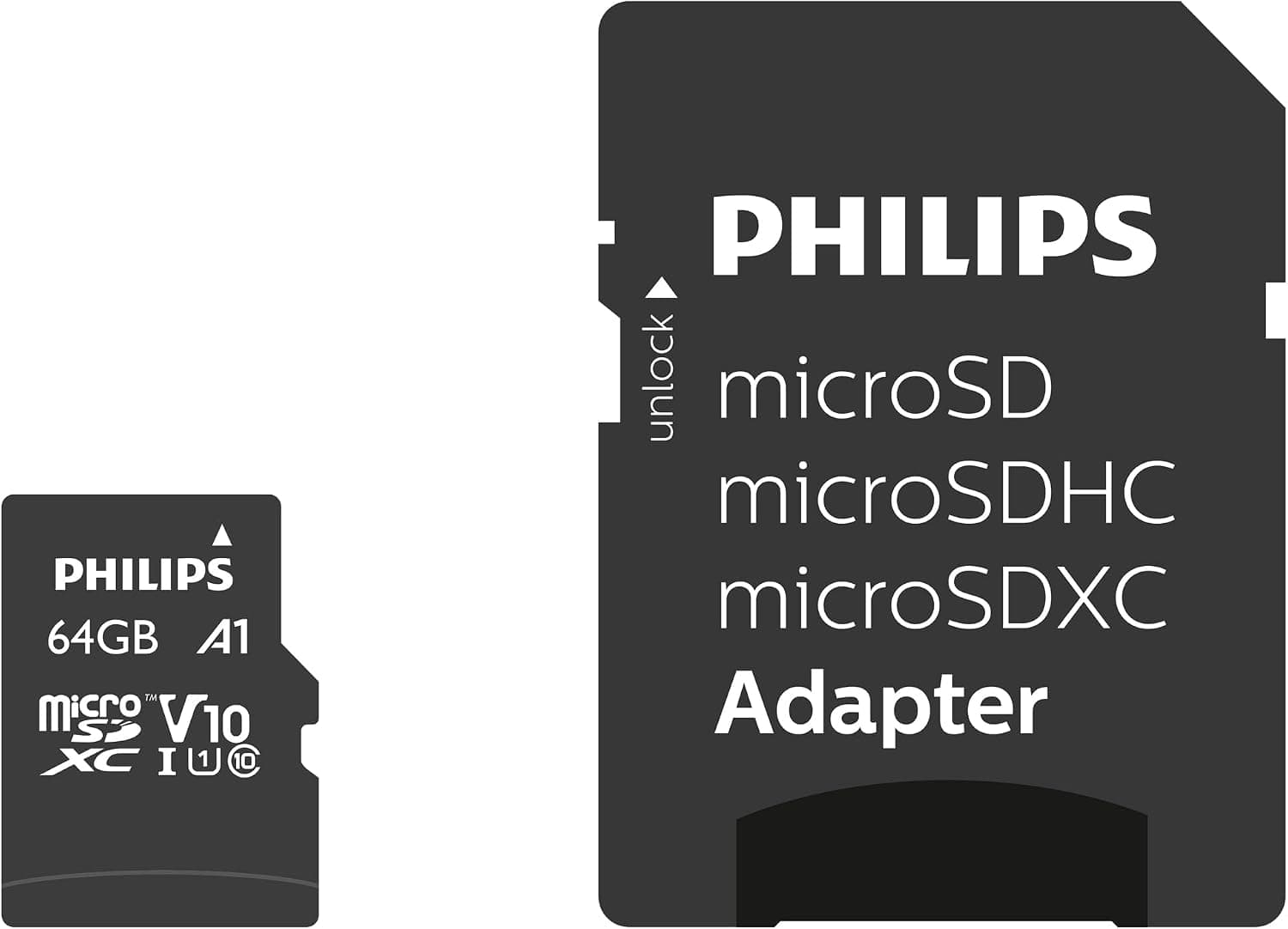 کارت حافظه microSDXC Philips 128 GB سری Ultra Speed همراه آداپتور SD کارت حافظه microSDXC Philips 128 GB سری Ultra Speed همراه آداپتور SD