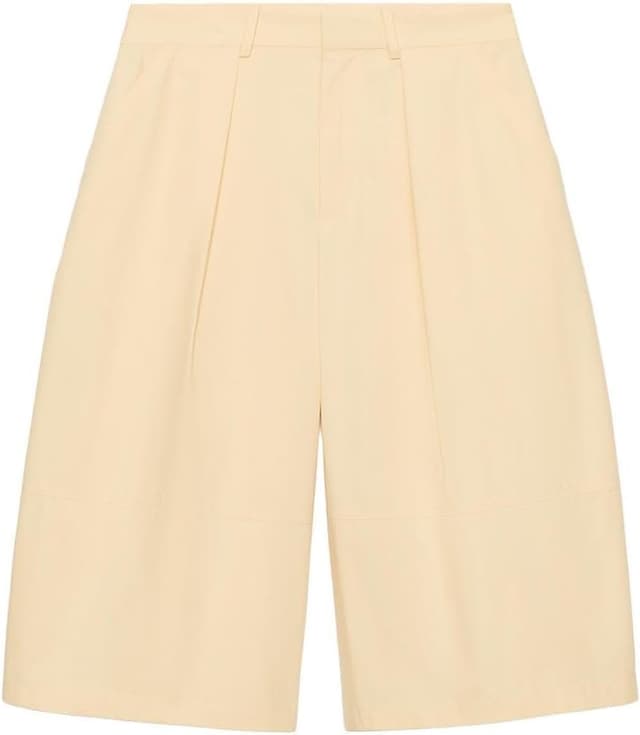شلوارک برمودا زنانه Zara طرح خطریز ZW COLLECTION شلوارک برمودا زنانه Zara طرح خطریز ZW COLLECTION