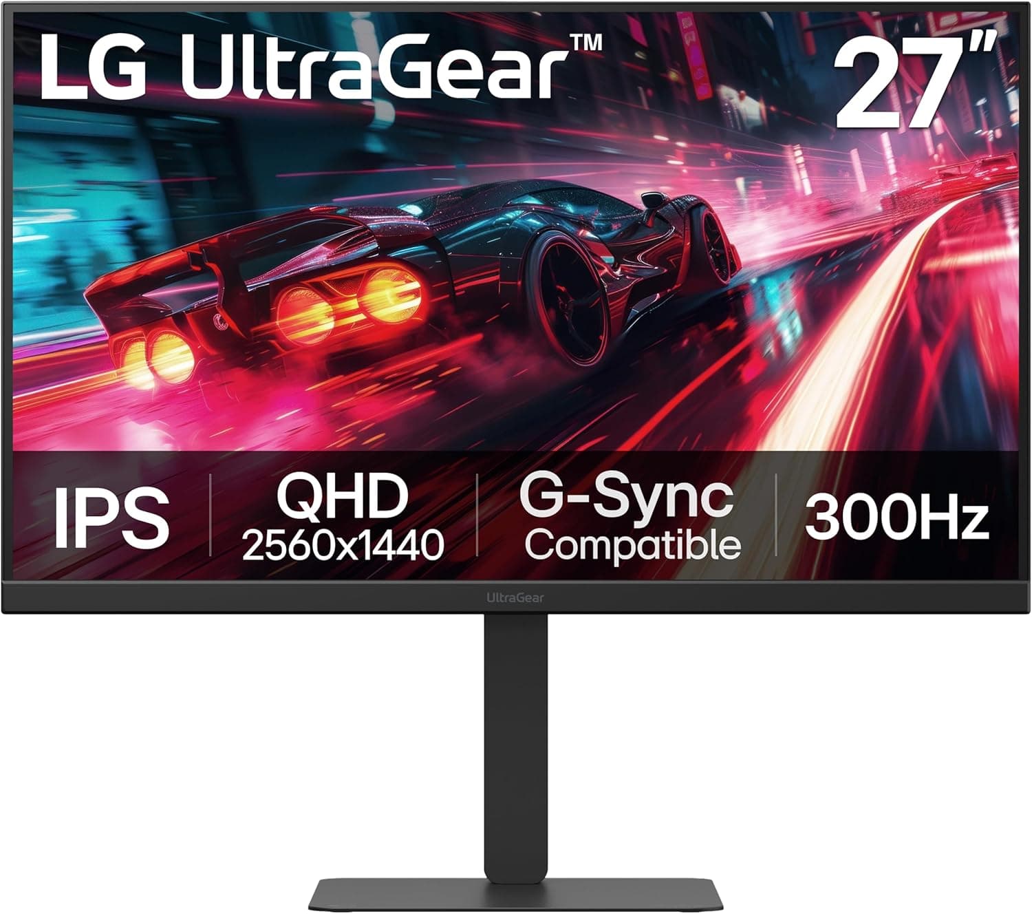 مانیتور گیمینگ LG Ultragear 27 اینچ QHD IPS 300 هرتز مدل 27G640A-B مانیتور گیمینگ LG Ultragear 27 اینچ QHD IPS 300 هرتز مدل 27G640A-B