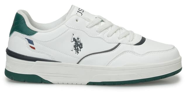 کفش اسنیکر مردانه U.S. Polo Assn. سفید مدل REDOX کفش اسنیکر مردانه U.S. Polo Assn. سفید مدل REDOX