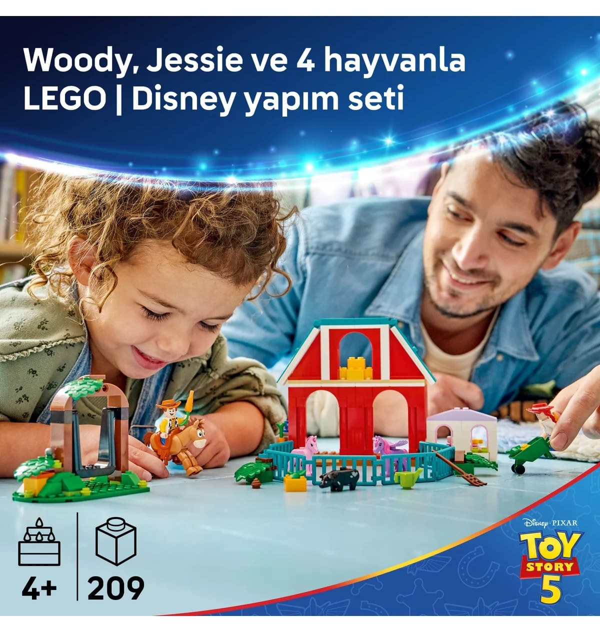 لگو Disney Pixar Toy Story 5 مدل 43304 Blaze در مزرعه 209P لگو Disney Pixar Toy Story 5 مدل 43304 Blaze در مزرعه 209P