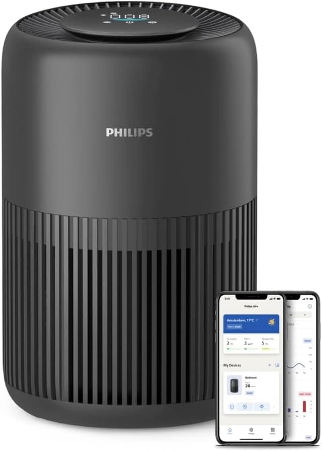 تصفیهکننده هوا PHILIPS سری 900 با فیلتر HEPA و کربن فعال، CADR 250 m3/sa، مناسب تا 65 M2، مدل AC0951/13 تصفیهکننده هوا PHILIPS سری 900 با فیلتر HEPA و کربن فعال، CADR 250 m3/sa، مناسب تا 65 M2، مدل AC0951/13