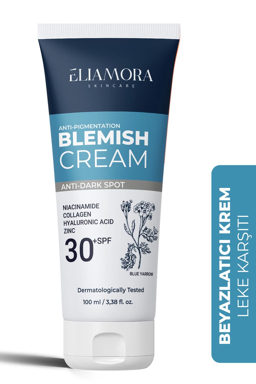 کرم ضد لکه و یکنواختکننده تُن پوست eliamora SPF 30+ کرم ضد لکه و یکنواختکننده تُن پوست eliamora SPF 30+