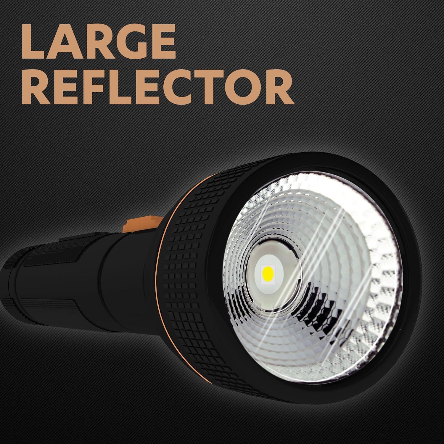 چراغ قوه LED Duracell مشکی با روشنایی 12000 LUX همراه با 3AA باتری چراغ قوه LED Duracell مشکی با روشنایی 12000 LUX همراه با 3AA باتری