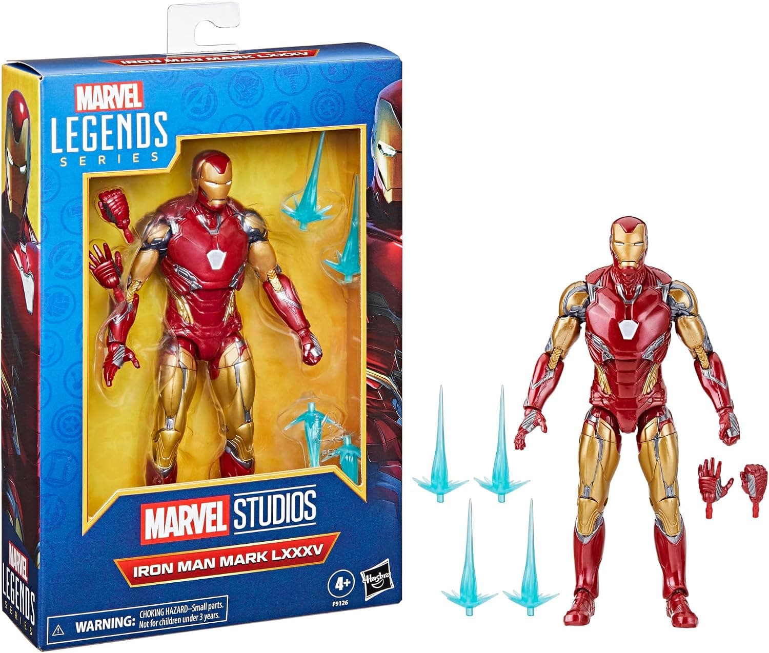 فیگور اکشن کلکسیونی 6 Inch Marvel سری Marvel Legends مدل Iron Man Mark LXXXV از Avengers: Endgame فیگور اکشن کلکسیونی 6 Inch Marvel سری Marvel Legends مدل Iron Man Mark LXXXV از Avengers: Endgame