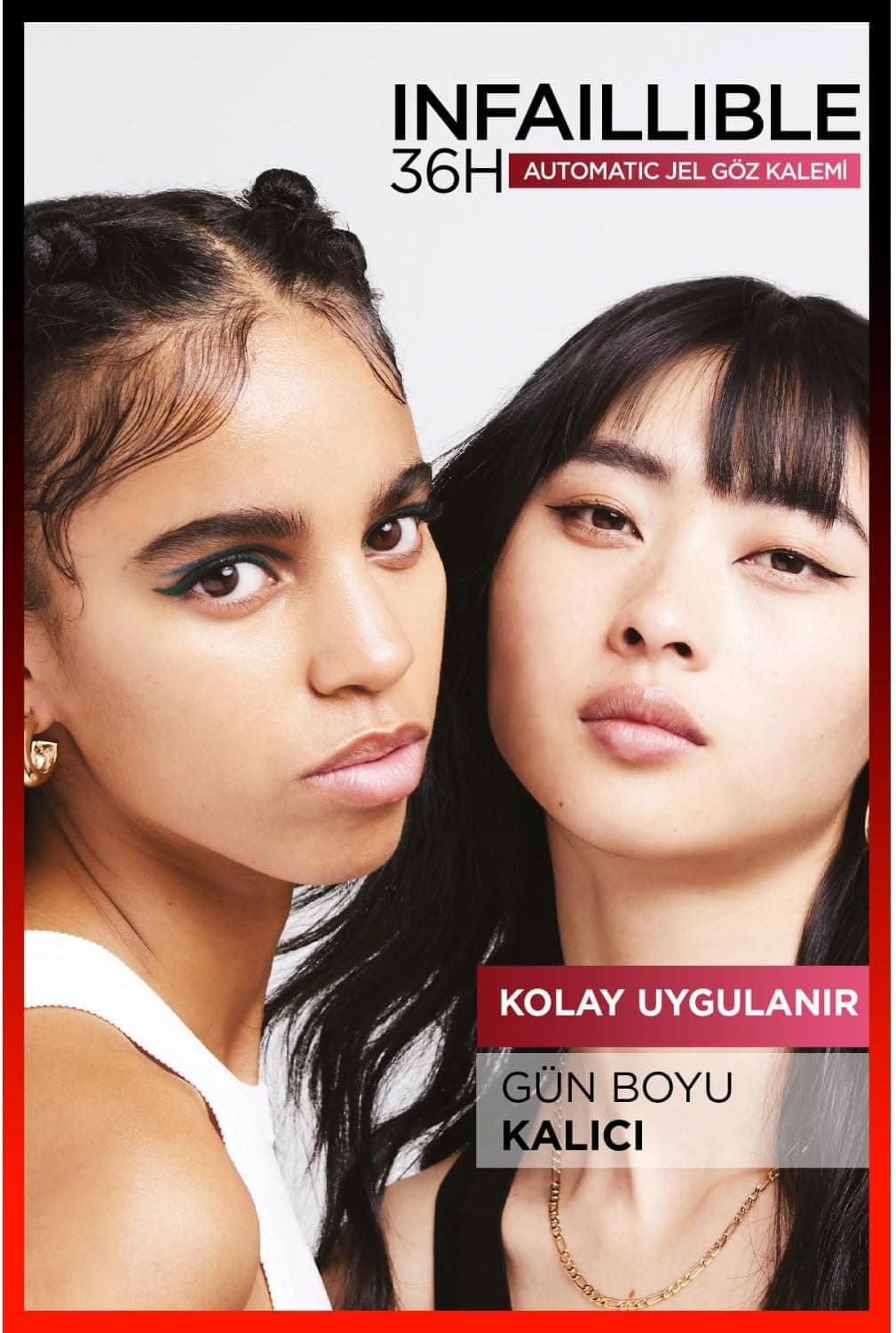 مداد چشم ژلی خودکاری L'Oreal Paris مدل Infaillible مشکی مات مداد چشم ژلی خودکاری L'Oreal Paris مدل Infaillible مشکی مات