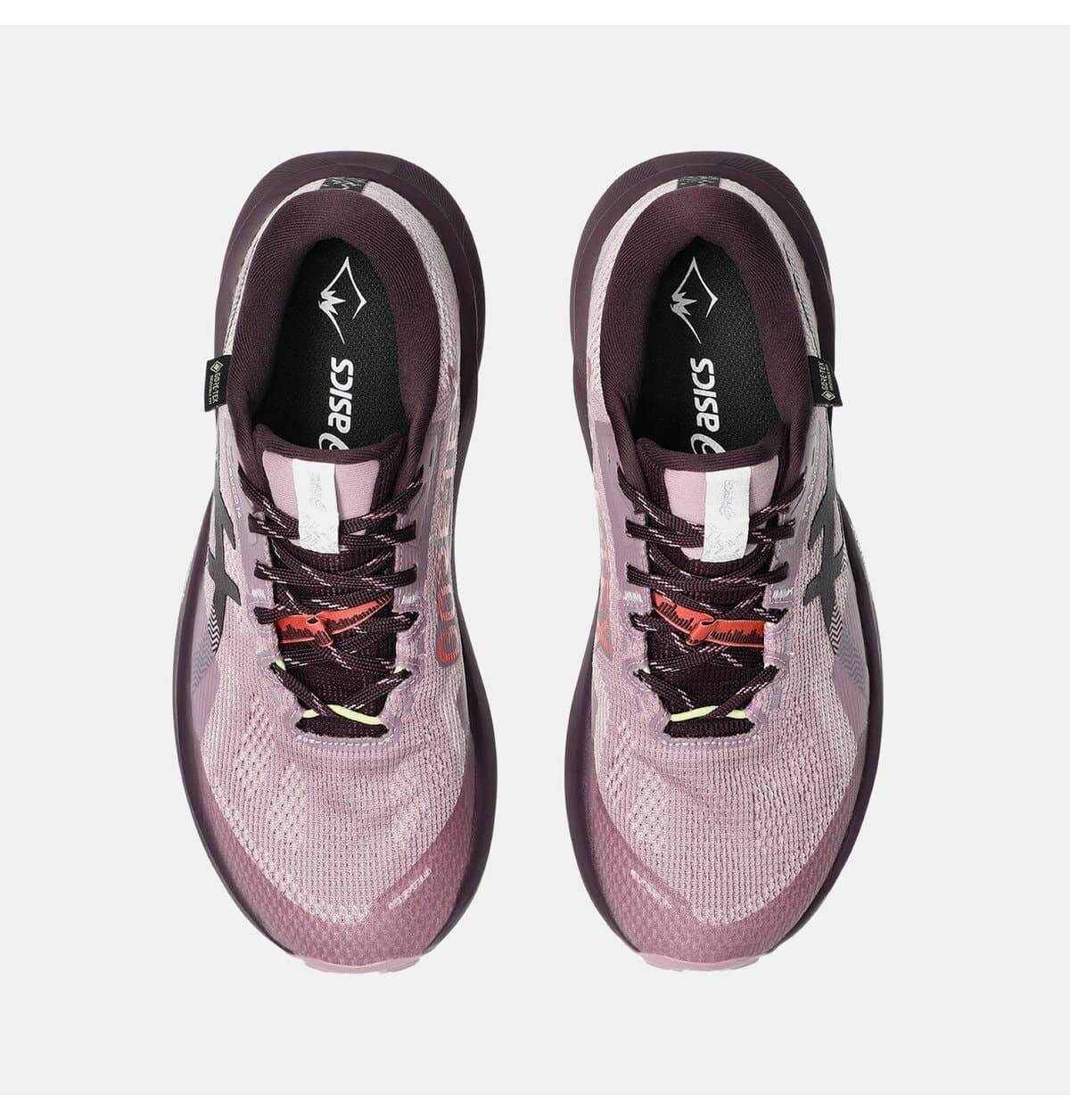 کفش زنانه Asics دویدن در فضای باز TRABUCO 14 GTX مشکی/بنفش مدل 1012B936-500 کفش زنانه Asics دویدن در فضای باز TRABUCO 14 GTX مشکی/بنفش مدل 1012B936-500