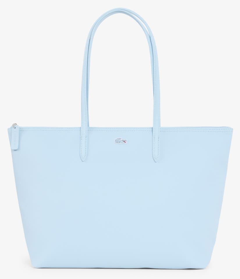 کیف دوشی زنانه Lacoste L.12.12 بزرگ آبی روشن کیف دوشی زنانه Lacoste L.12.12 بزرگ آبی روشن