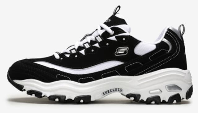 کفش اسنیکرز مردانه Skechers سیاه مدل D'lites 52675 BKW کفش اسنیکرز مردانه Skechers سیاه مدل D'lites 52675 BKW