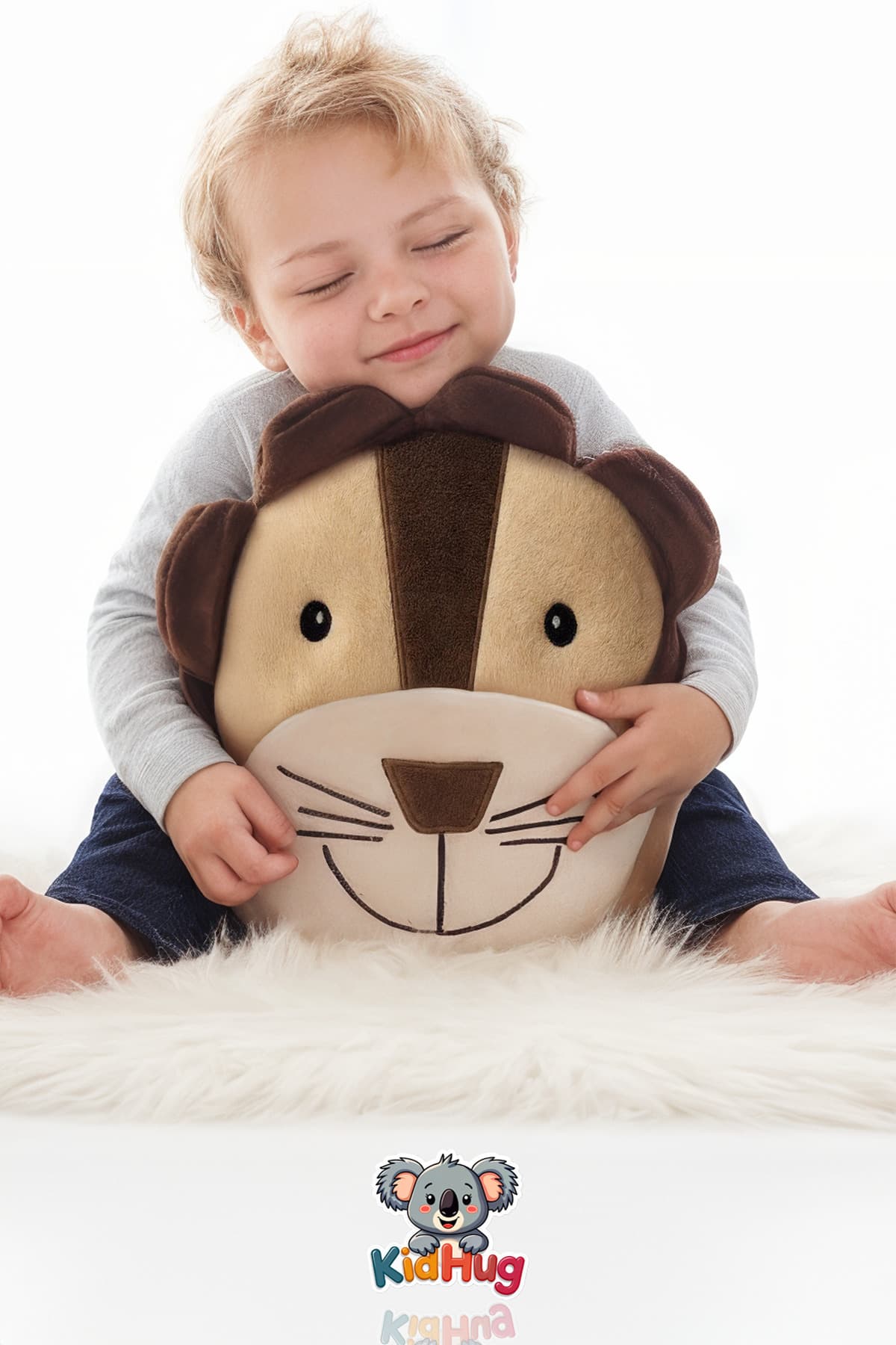 کولهپشتی کودک Unisex KidHug طرح شیر 27 Cm سبک و بادوام با بند قابل تنظیم کولهپشتی کودک Unisex KidHug طرح شیر 27 Cm سبک و بادوام با بند قابل تنظیم