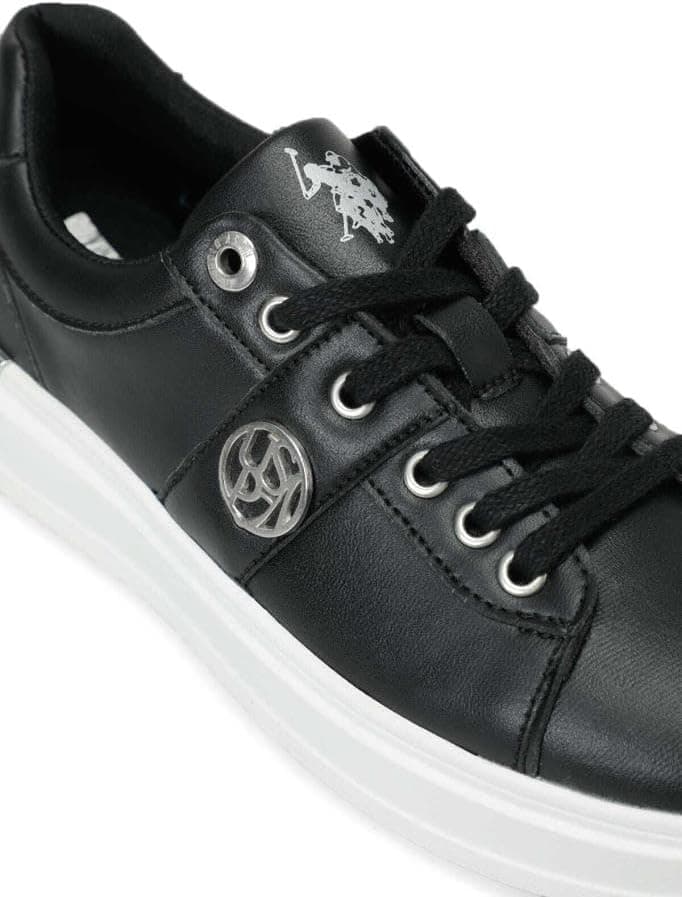 کفش اسنیکر زنانه U.S. POLO ASSN. مشکی سایز 36-40 مدل ALSO 6PR 102695911 کفش اسنیکر زنانه U.S. POLO ASSN. مشکی سایز 36-40 مدل ALSO 6PR 102695911