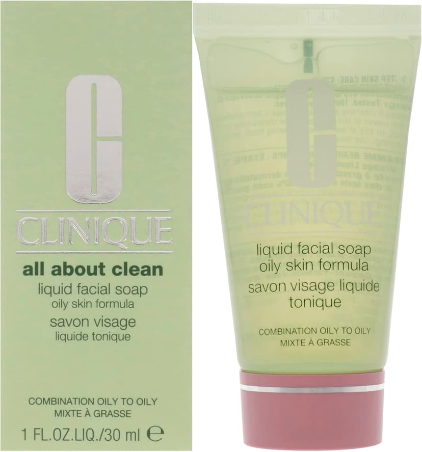 صابون مایع صورت یونیسکس Clinique ملایم All About Clean 1 oz صابون مایع صورت یونیسکس Clinique ملایم All About Clean 1 oz