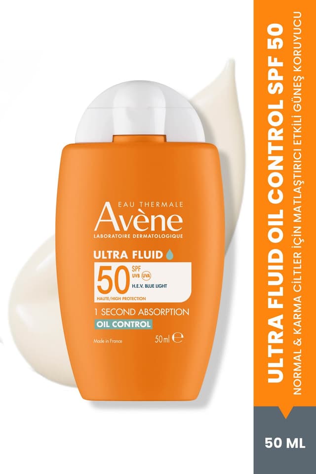 کرم ضد آفتاب Avene برای پوست چرب Ultra Fluid Oil Control SPF 50 50 ml کرم ضد آفتاب Avene برای پوست چرب Ultra Fluid Oil Control SPF 50 50 ml
