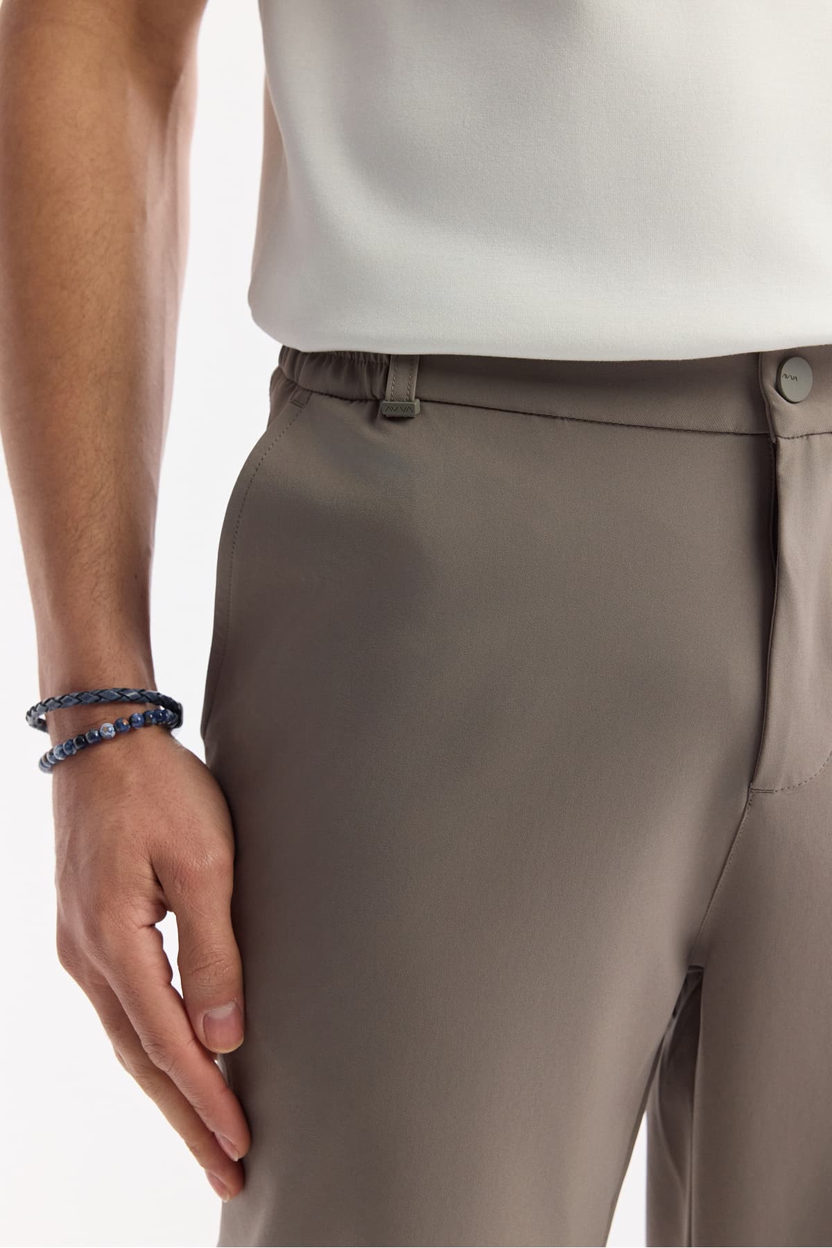 شلوار مردانه Avva بیاسترچ اسلیم فیت کمرکشی مدل A51Y3077 شلوار مردانه Avva بیاسترچ اسلیم فیت کمرکشی مدل A51Y3077