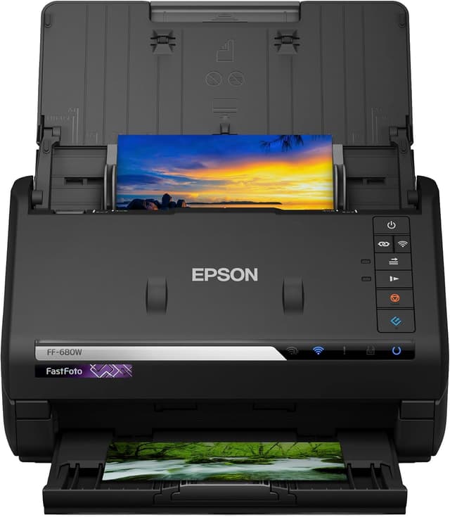 اسکنر Epson FastFoto مدل FF680 W اسکنر Epson FastFoto مدل FF680 W