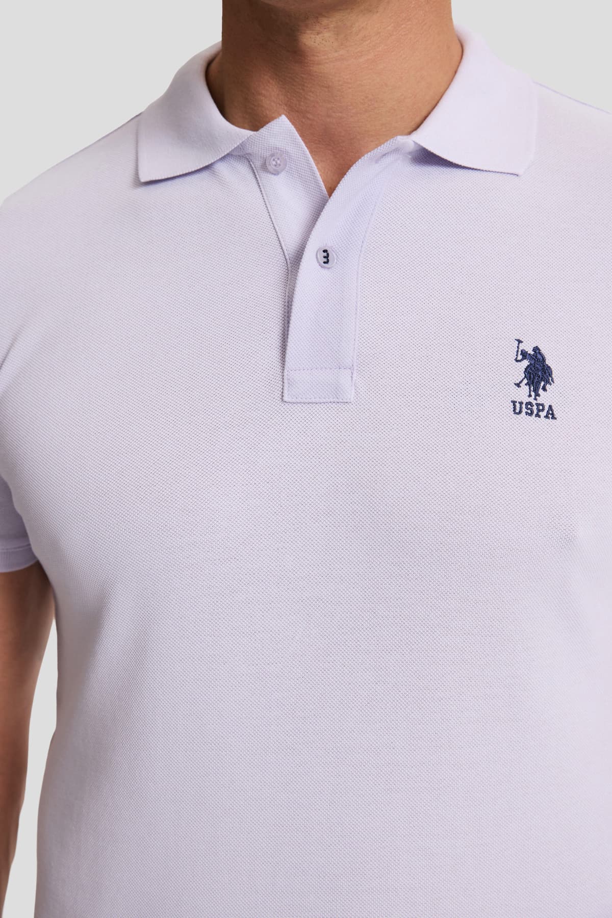 تیشرت مردانه U.S. Polo Assn. یقه پولو فیت اسلیم یاسی مدل 50322304-VR034 تیشرت مردانه U.S. Polo Assn. یقه پولو فیت اسلیم یاسی مدل 50322304-VR034