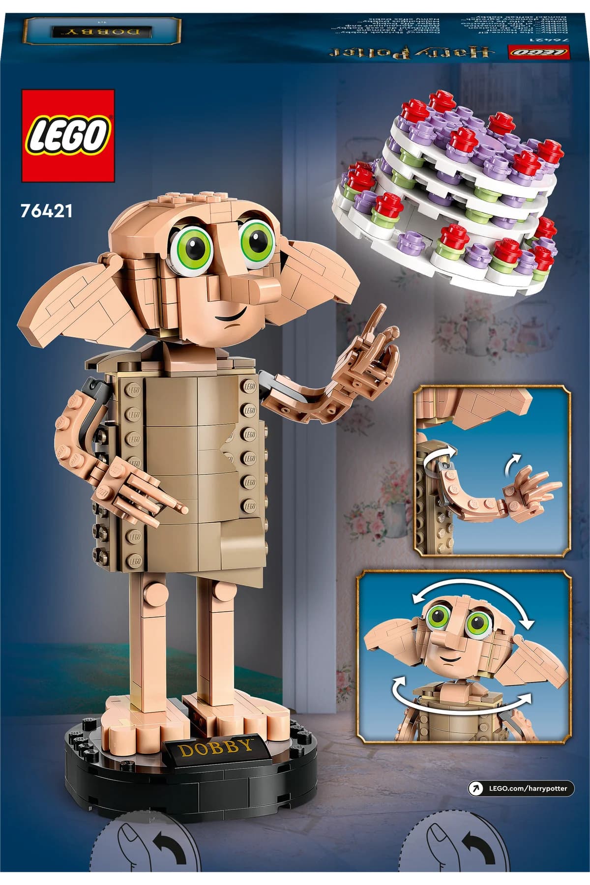 لگو Harry Potter Dobby مدل 76421 403P لگو Harry Potter Dobby مدل 76421 403P