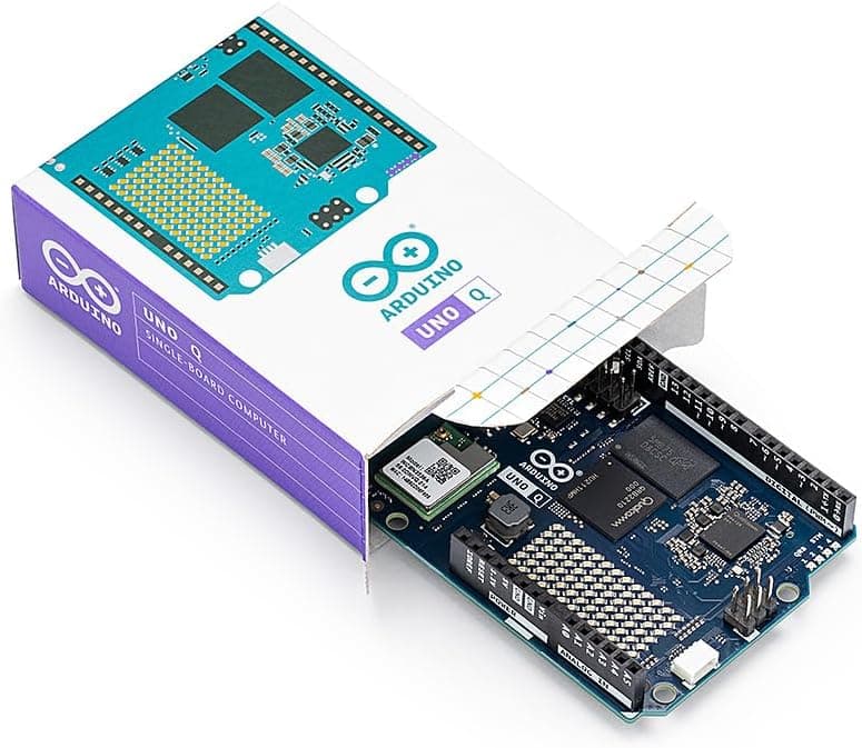 برد هیبریدی Arduino UNO Q 2GB مدل ABX00162 با Qualcomm Dragonwing QRB2210 و STM32U585 برد هیبریدی Arduino UNO Q 2GB مدل ABX00162 با Qualcomm Dragonwing QRB2210 و STM32U585