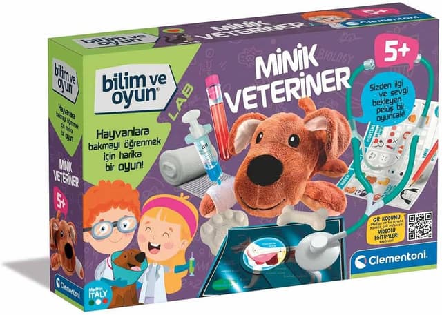بازی علمی و آموزشی Clementoni مدل Minik Veteriner بازی علمی و آموزشی Clementoni مدل Minik Veteriner