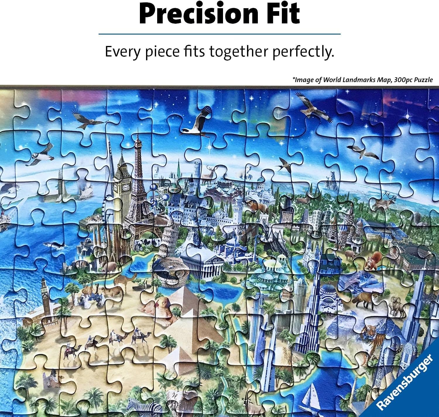 پازل 500 تکه Ravensburger پرندگان باغ مدل 12000147-8 پازل 500 تکه Ravensburger پرندگان باغ مدل 12000147-8