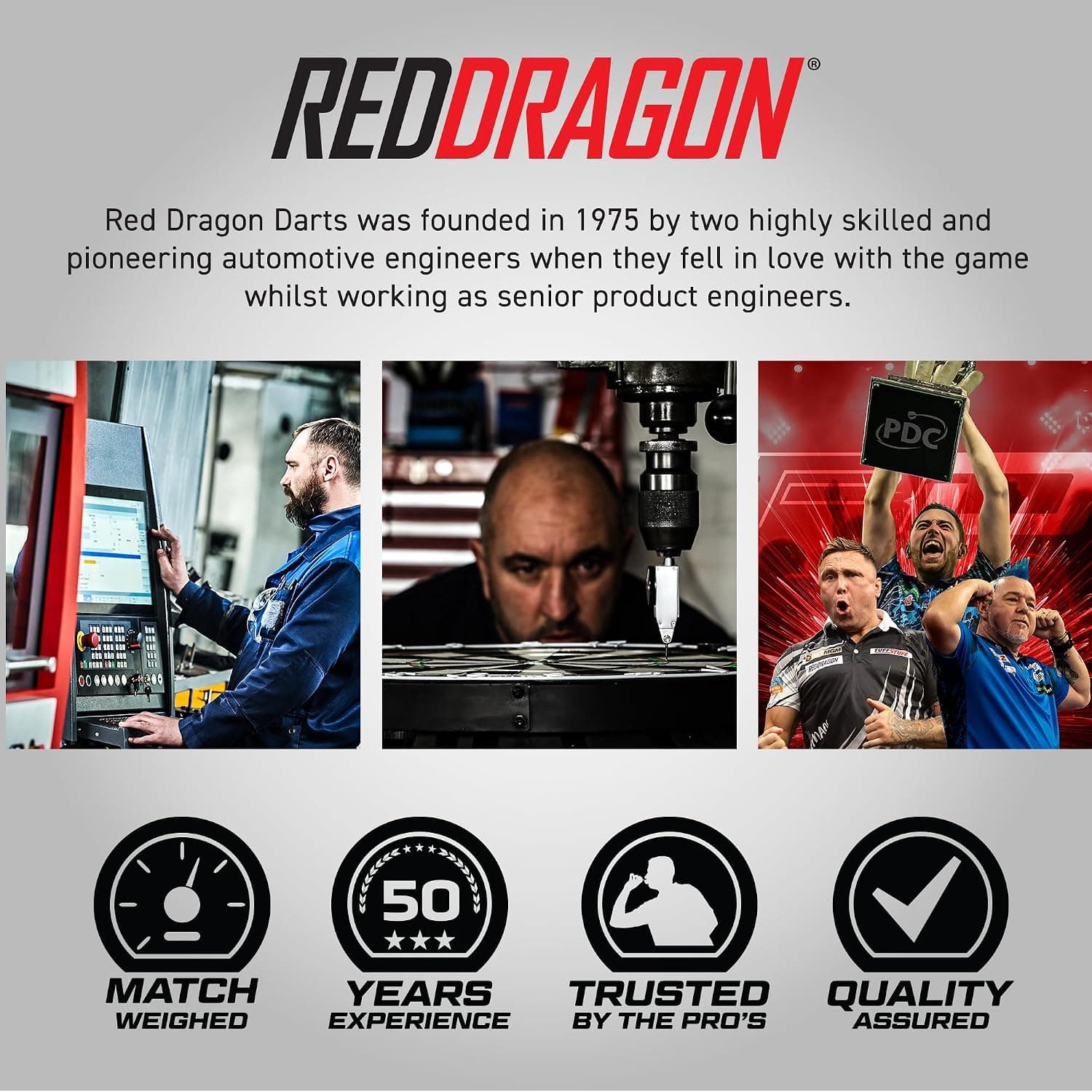 ست دارت تنگستن 24g RED DRAGON Defender همراه با Flights و Stems ست دارت تنگستن 24g RED DRAGON Defender همراه با Flights و Stems