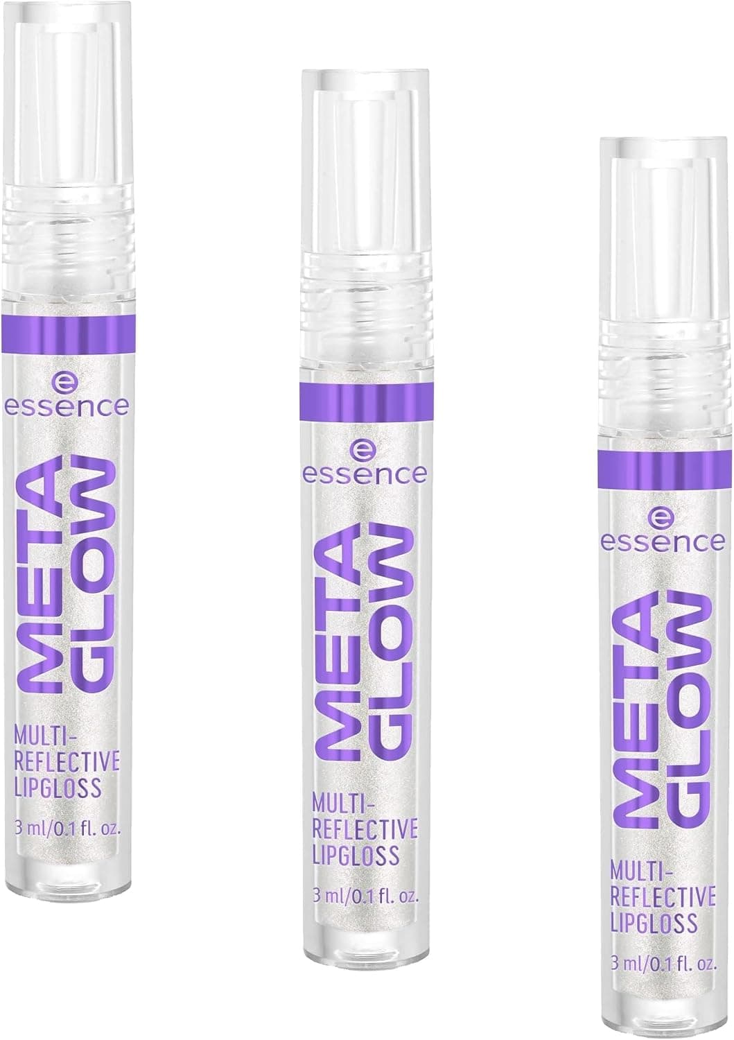 برق لب Essence Cosmetics Meta Glow چندبازتابی مدل 01 برق لب Essence Cosmetics Meta Glow چندبازتابی مدل 01