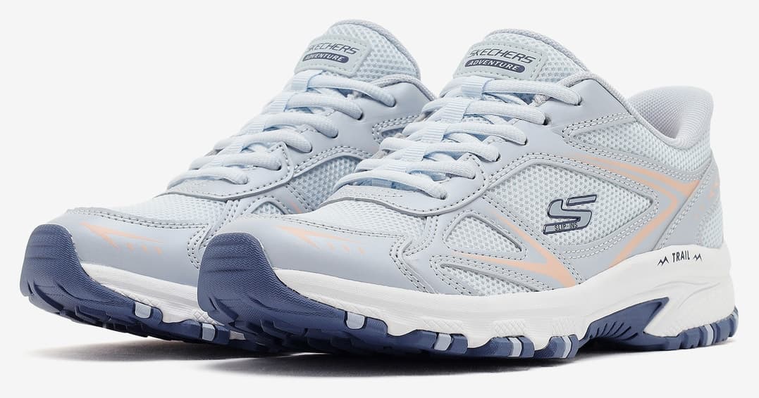 کفش زنانه Skechers اوتدور آبی مدل HILLCREST 180358 LTBL کفش زنانه Skechers اوتدور آبی مدل HILLCREST 180358 LTBL