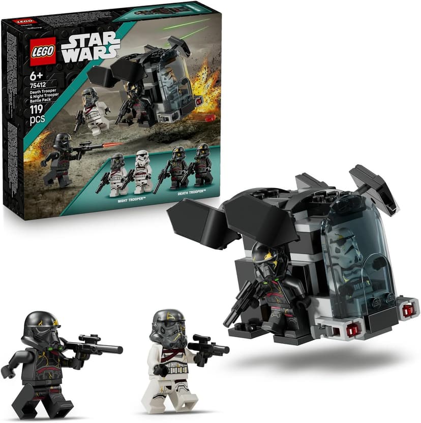 لگو 75412 Star Wars بسته نبرد Death Trooper و Night Trooper لگو 75412 Star Wars بسته نبرد Death Trooper و Night Trooper