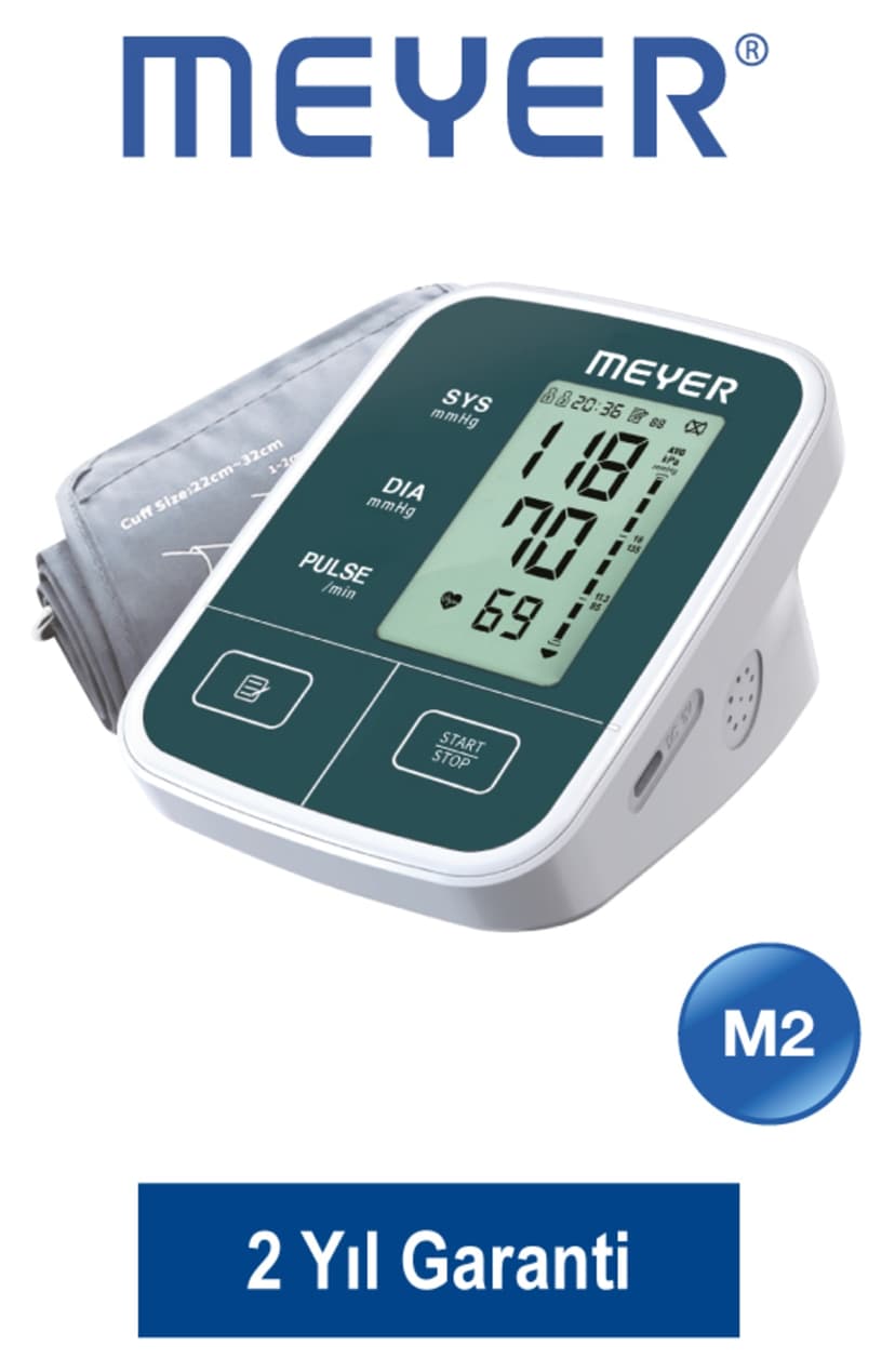 دستگاه فشار خون بازویی دیجیتال Meyer گویا مدل M2 Talky دستگاه فشار خون بازویی دیجیتال Meyer گویا مدل M2 Talky
