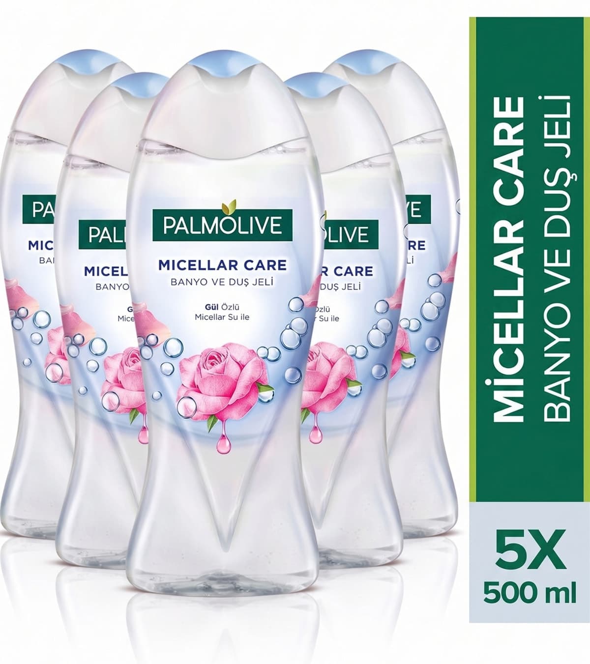 ژل دوش زنانه Palmolive Micellar Care با عطر گل 5 عددی ژل دوش زنانه Palmolive Micellar Care با عطر گل 5 عددی