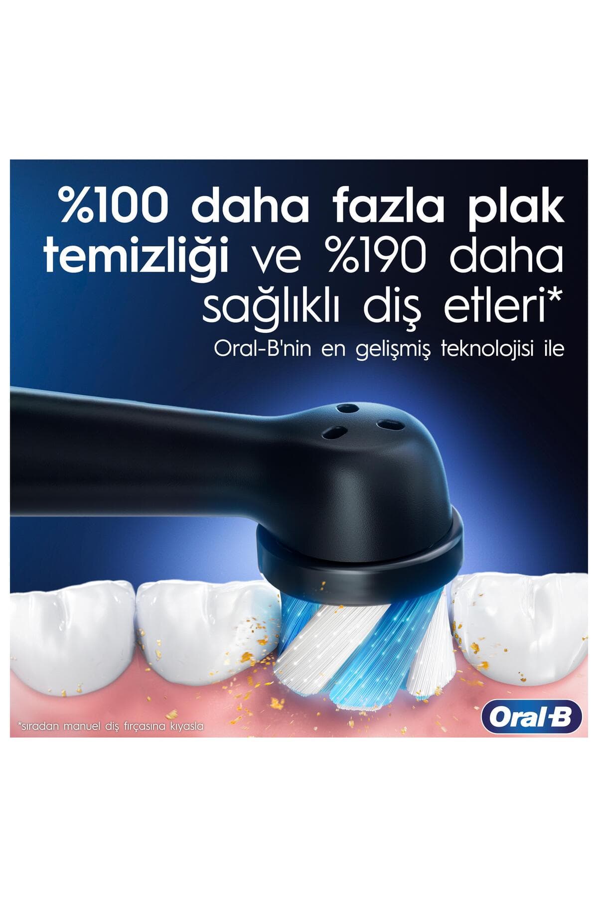 مسواک برقی شارژی Oral-B مشکی مدل İo 6 Smile مسواک برقی شارژی Oral-B مشکی مدل İo 6 Smile