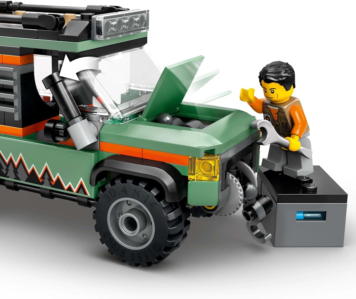 لگو City ماشین آفرود کوهستانی 4x4 مدل 60447 لگو City ماشین آفرود کوهستانی 4x4 مدل 60447