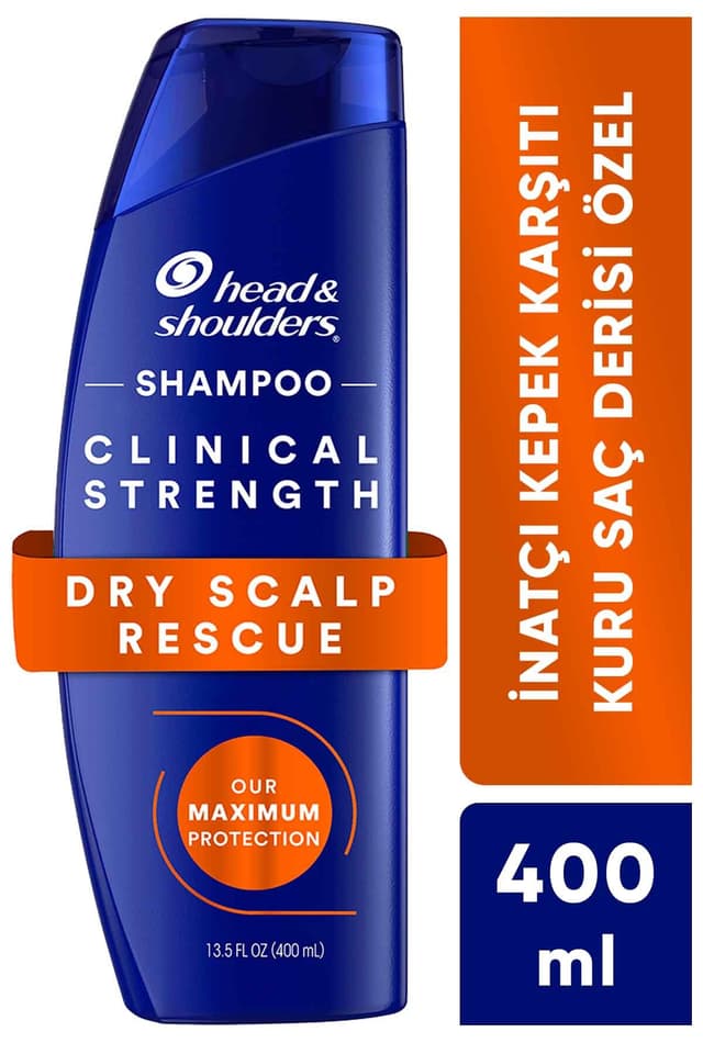 شامپو ضدشوره Head & Shoulders Clinical Strength Dry Scalp Rescue برای شوره مقاوم و پوست سر خشک 400 ml شامپو ضدشوره Head & Shoulders Clinical Strength Dry Scalp Rescue برای شوره مقاوم و پوست سر خشک 400 ml