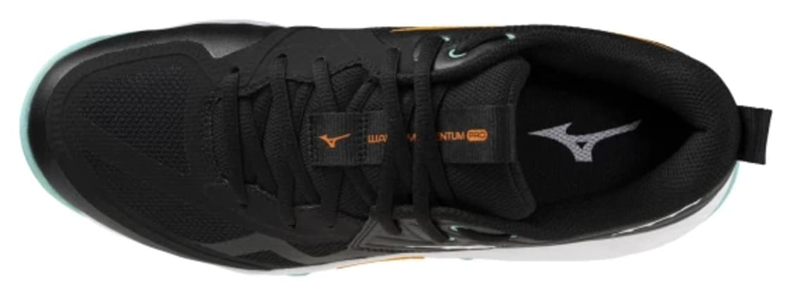 کفش والیبال یونیسکس Mizuno مشکی مدل Wave Momentum Pro کفش والیبال یونیسکس Mizuno مشکی مدل Wave Momentum Pro
