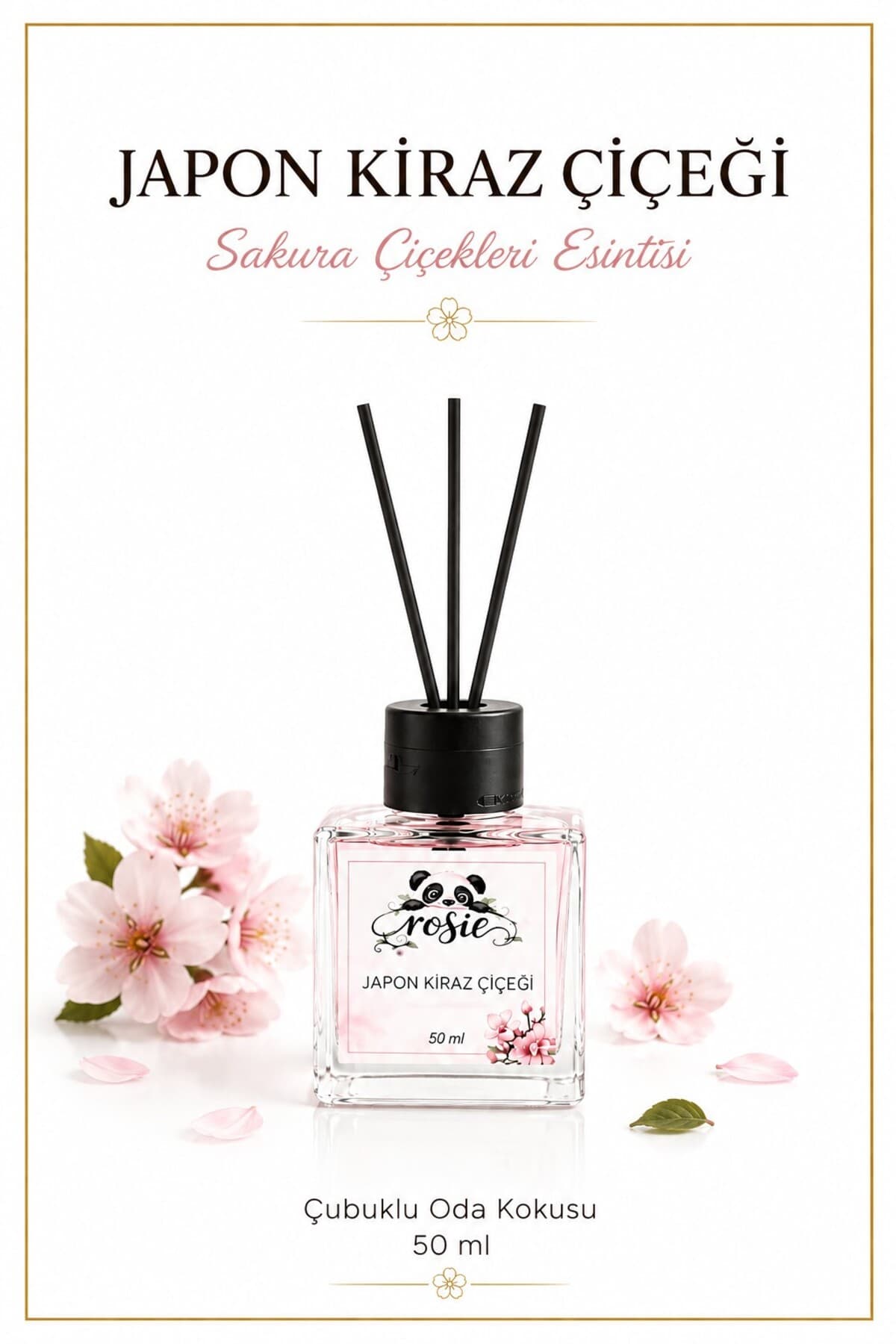 دیفیوزر عطر اتاق Rosie با رایحه شکوفه گیلاس ژاپنی و چوب رید دیفیوزر عطر اتاق Rosie با رایحه شکوفه گیلاس ژاپنی و چوب رید