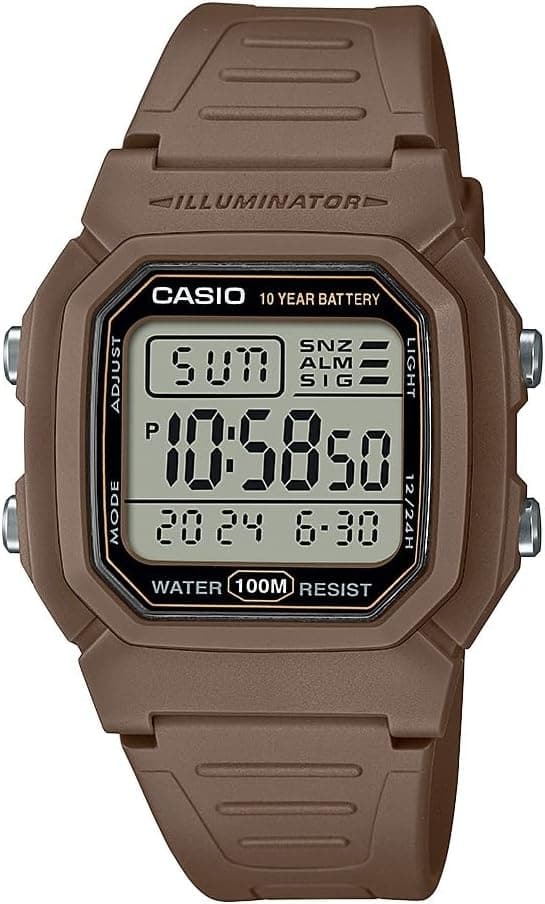 ساعت مچی دیجیتال مردانه Casio ضدآب 100 متر مدل W800HG ساعت مچی دیجیتال مردانه Casio ضدآب 100 متر مدل W800HG