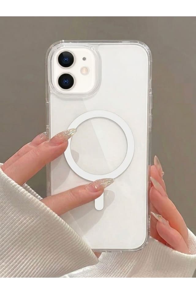 قاب سخت شفاف سازگار با iPhone 11 Powerfox با قابلیت MagSafe قاب سخت شفاف سازگار با iPhone 11 Powerfox با قابلیت MagSafe