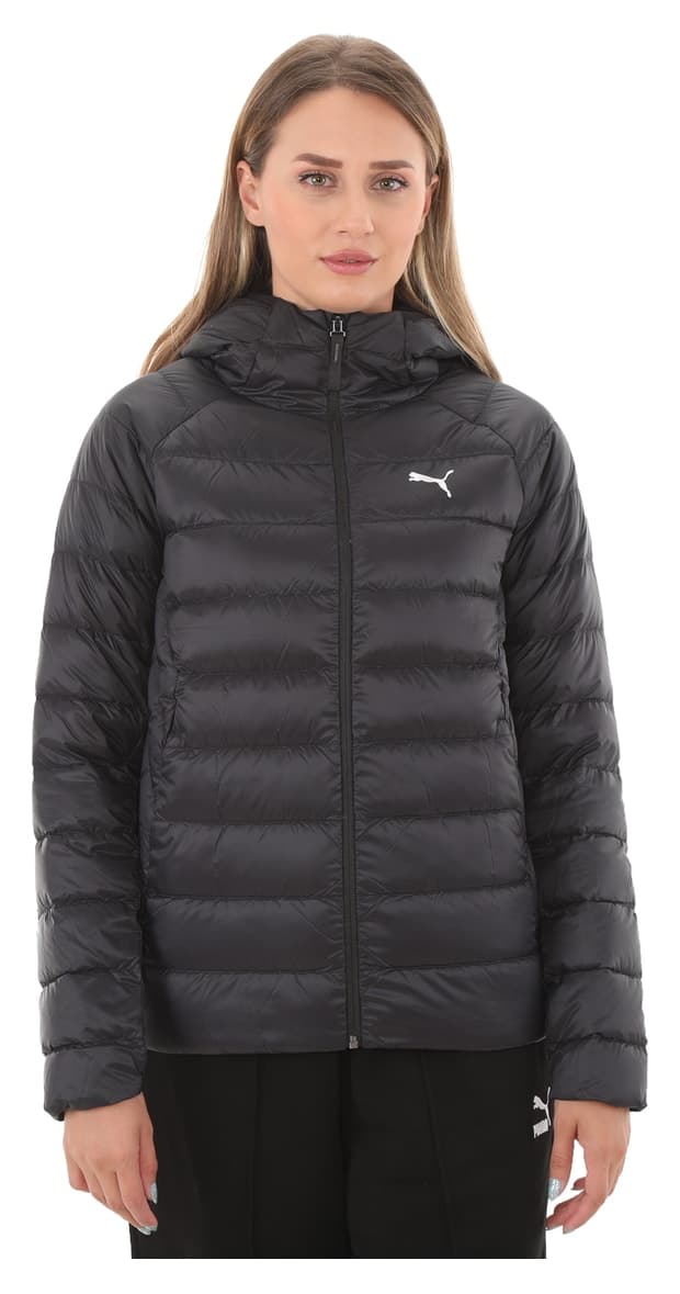 کاپشن زنانه Puma Packlite پردار کلاهدار مشکی مدل 849407-01 کاپشن زنانه Puma Packlite پردار کلاهدار مشکی مدل 849407-01