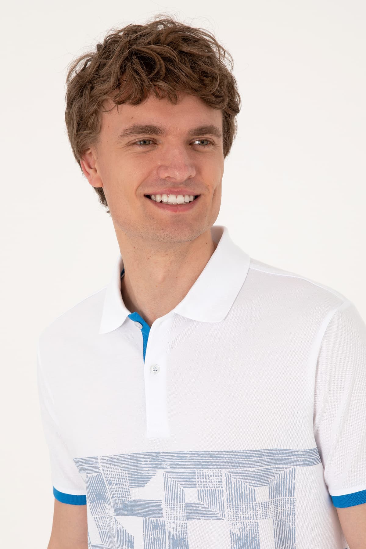 تیشرت مردانه U.S. Polo Assn. فیت معمولی یقه پولو سفید مدل 50306804-VR013 تیشرت مردانه U.S. Polo Assn. فیت معمولی یقه پولو سفید مدل 50306804-VR013