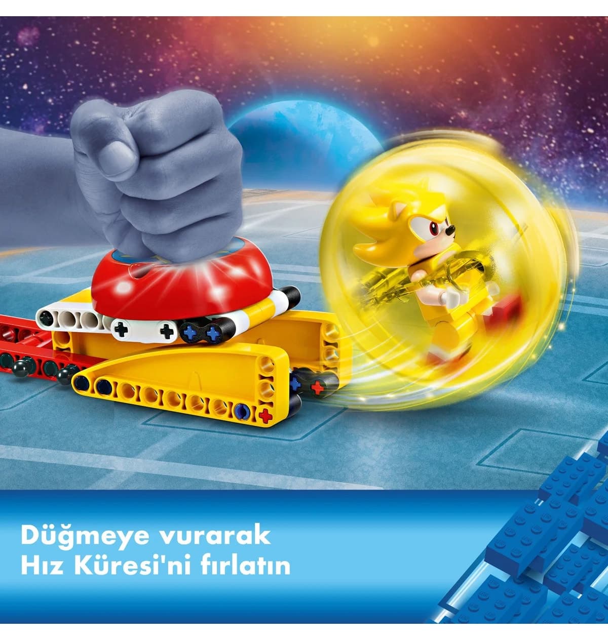 لگو Sonic the Hedgehog Super Sonic مقابل Egg Drillster مدل 76999 لگو Sonic the Hedgehog Super Sonic مقابل Egg Drillster مدل 76999