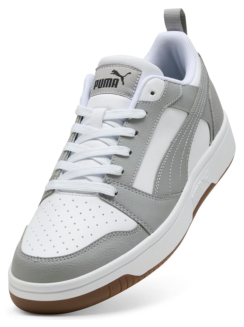 کفش اسنیکر مردانه Puma سفید Rebound V6 Low مدل 40638853 کفش اسنیکر مردانه Puma سفید Rebound V6 Low مدل 40638853