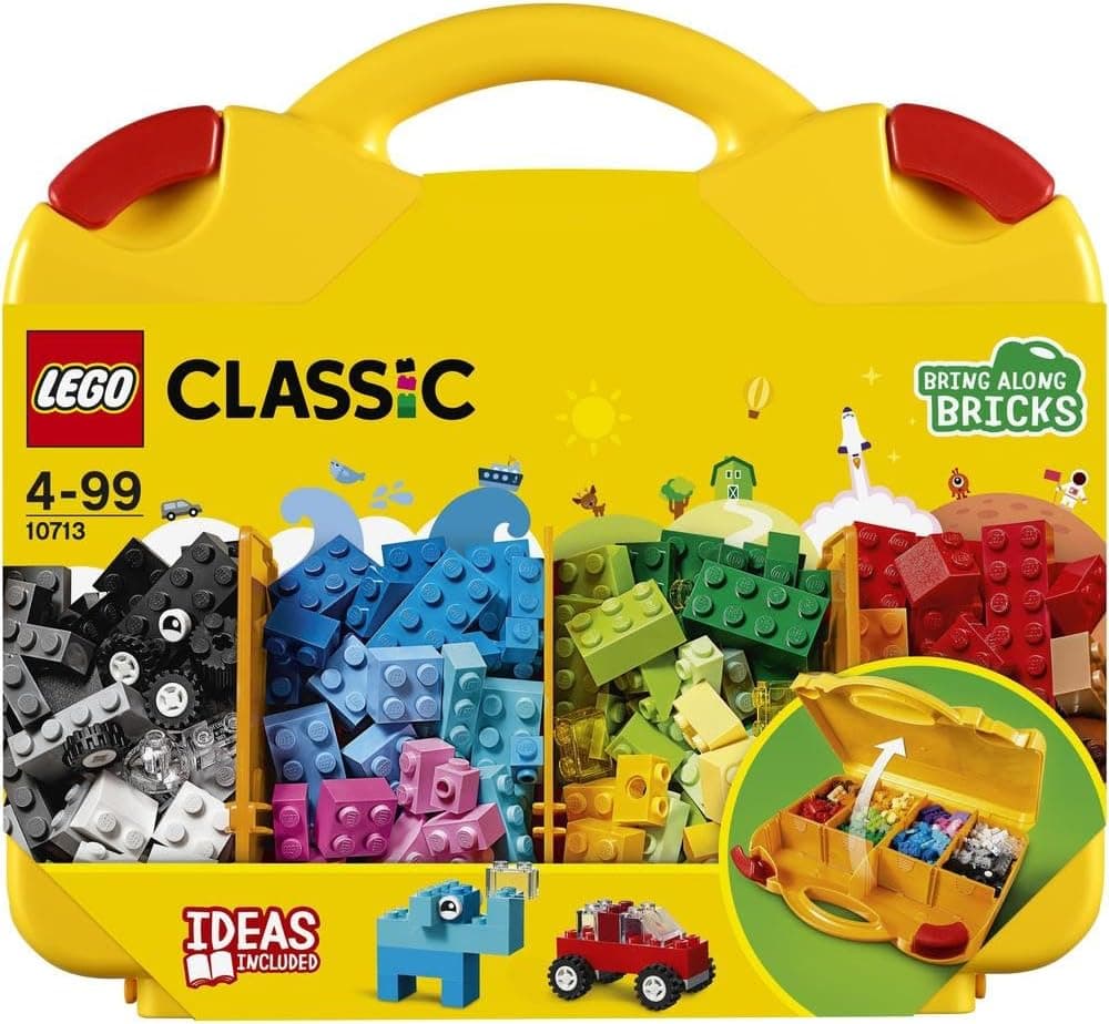 لگو Classic Creative چمدانی مدل 10713 لگو Classic Creative چمدانی مدل 10713