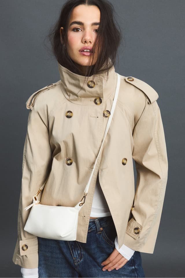 کیف زنانه Stradivarius مینی با بند متقاطع کیف زنانه Stradivarius مینی با بند متقاطع