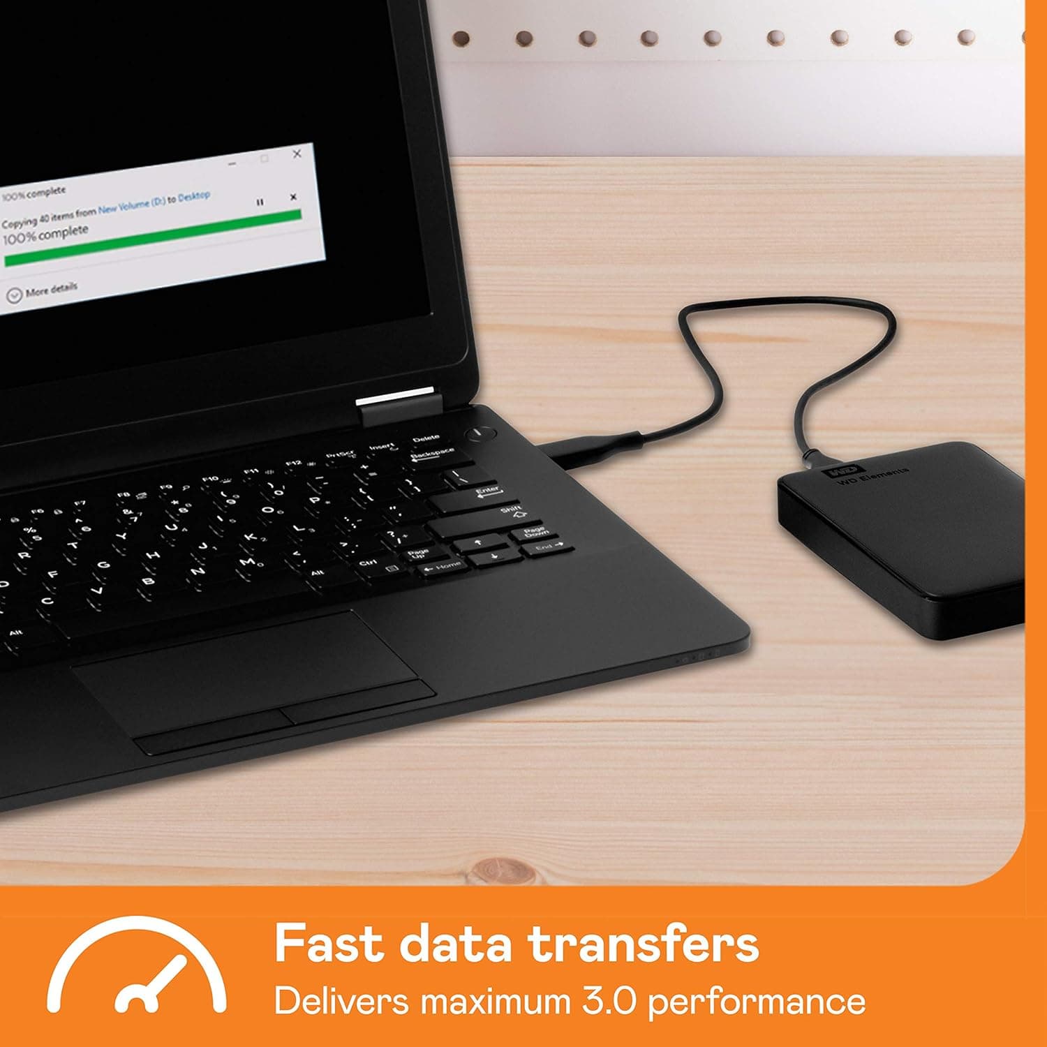 هارد اکسترنال قابل حمل Western Digital WD Elements، 2 TB HDD هارد اکسترنال قابل حمل Western Digital WD Elements، 2 TB HDD
