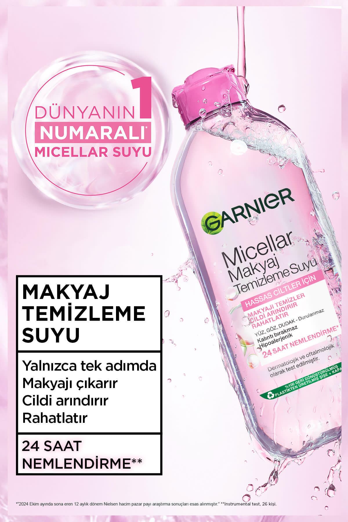 ست دوتکه پاککننده آرایش میسلار Garnier شامل آب پاککننده 400 Ml و پد پاککننده آرایش ست دوتکه پاککننده آرایش میسلار Garnier شامل آب پاککننده 400 Ml و پد پاککننده آرایش