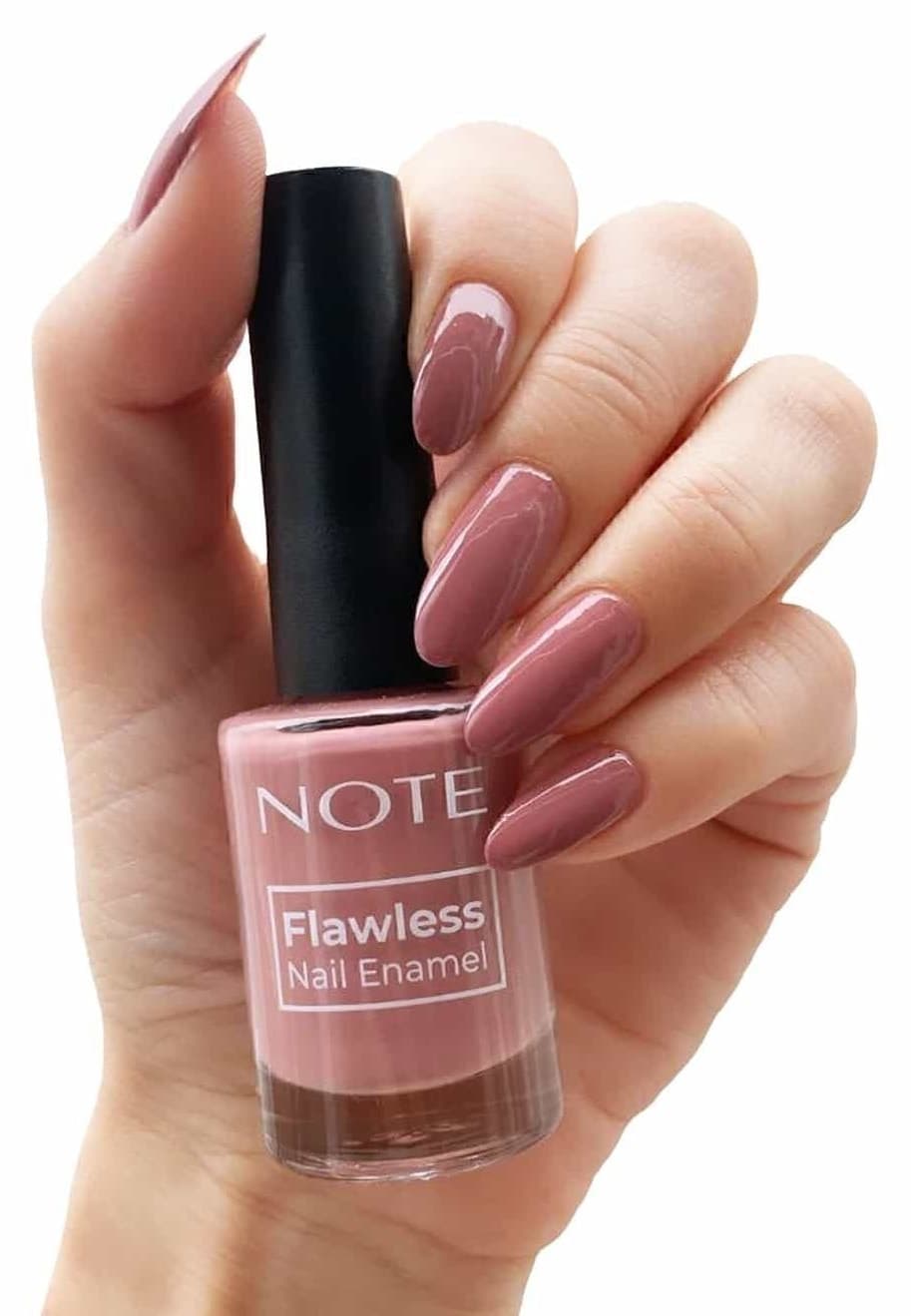 لاک ناخن Note Cosmetics Nail Flawless مدل 64 نود تیره لاک ناخن Note Cosmetics Nail Flawless مدل 64 نود تیره