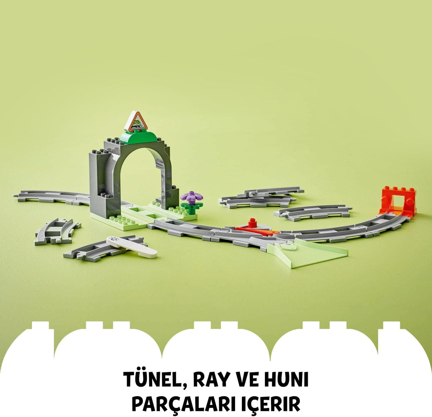 لگو DUPLO Town تکمیلی تونل قطار و ریلها مدل 10425 لگو DUPLO Town تکمیلی تونل قطار و ریلها مدل 10425
