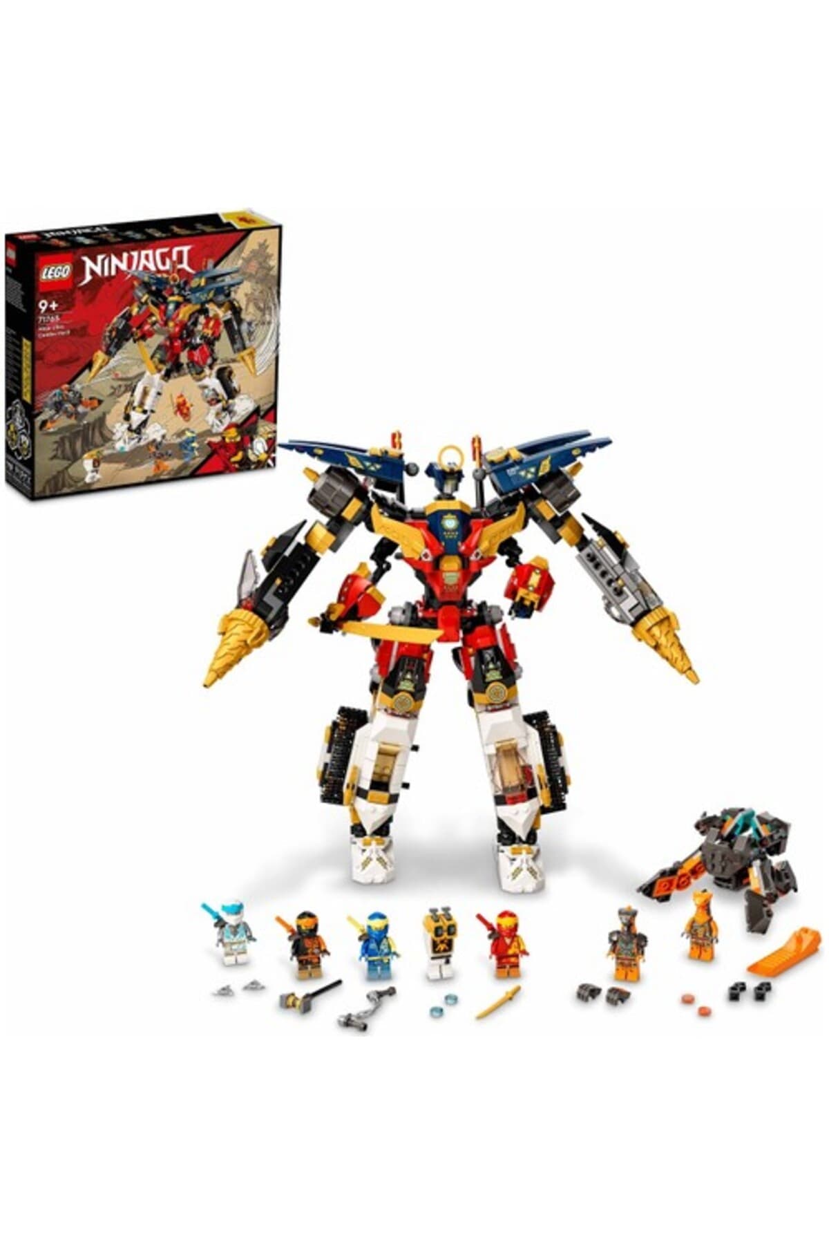 لگو Ninjago ربات کمبوی اولترا نینجا مدل 71765 1104 قطعه لگو Ninjago ربات کمبوی اولترا نینجا مدل 71765 1104 قطعه