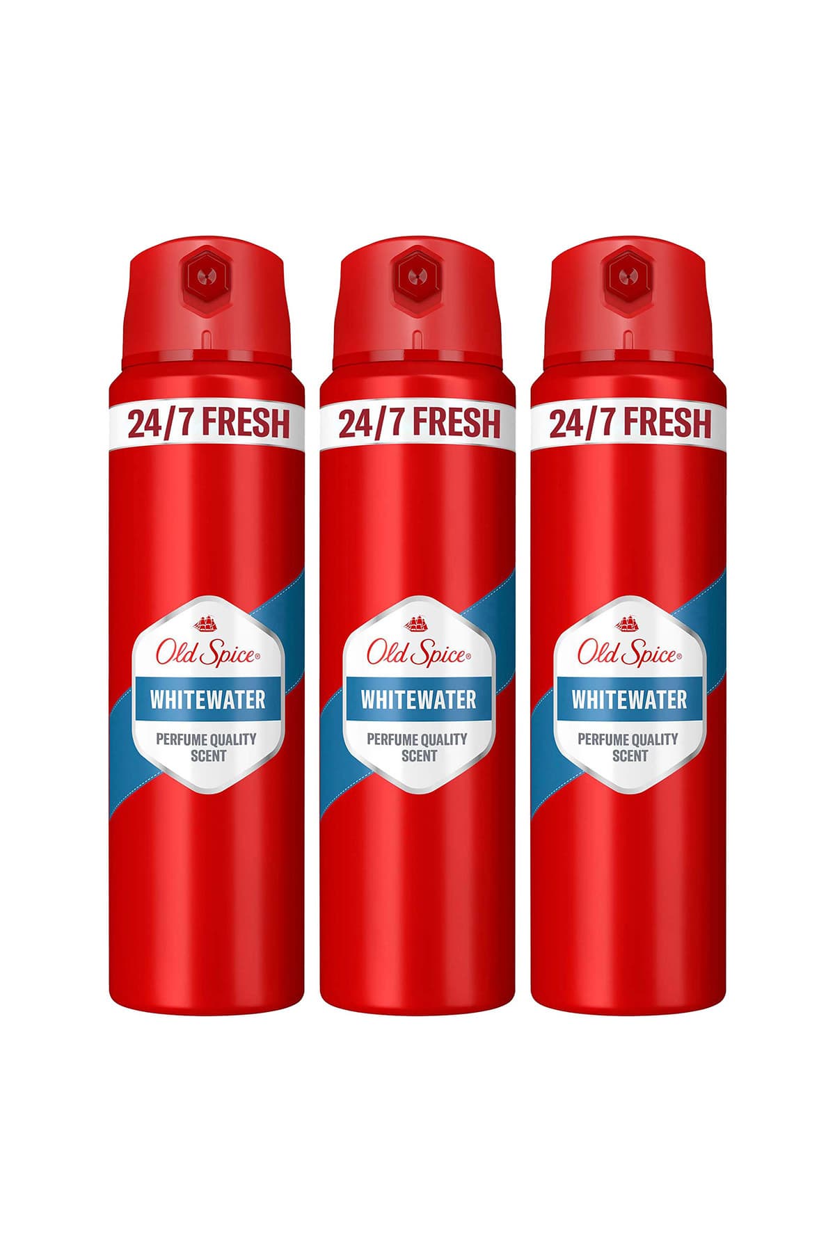 اسپری دئودورانت بدن مردانه Old Spice Whitewater 150 ml x3 اسپری دئودورانت بدن مردانه Old Spice Whitewater 150 ml x3